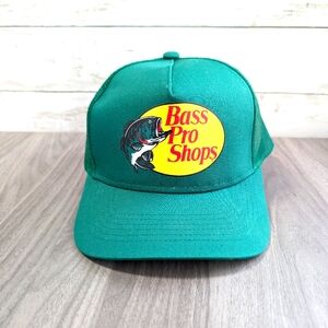 Bass Pro Shops Green Mesh Trucker Cap Hat